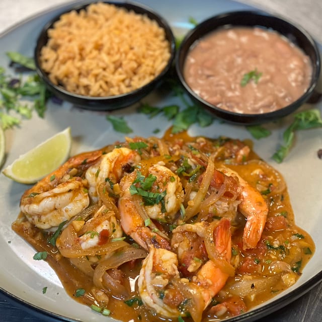 Camarones a La Diabla.